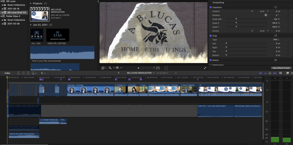 AB Lucas Video Editing Project