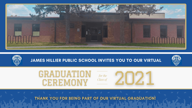 Virtual Graduation - James Hillier